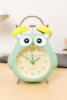 Часы-будильник &quot;Owl&quot;, green