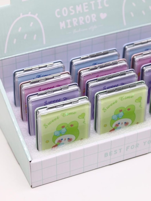 Набор зеркал &quot;Sweet Time Rabbit&quot; шоу-бокс 12 шт. (4 цвета) 