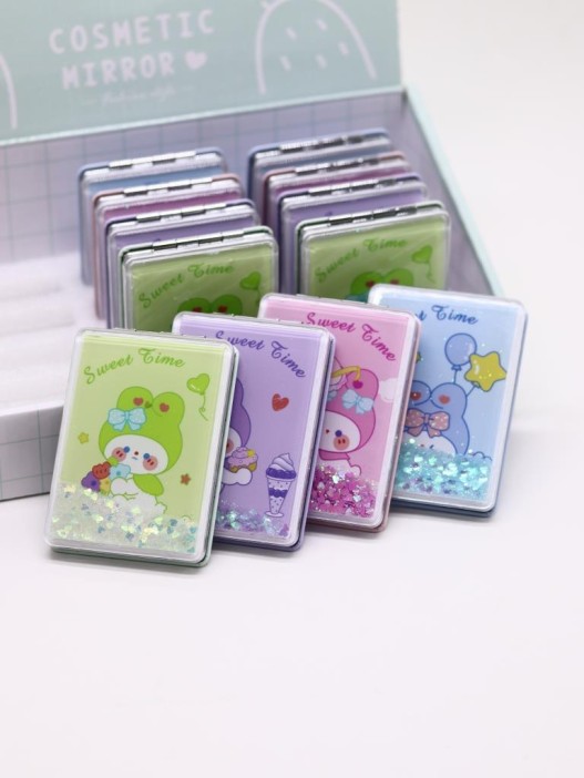 Набор зеркал &quot;Sweet Time Rabbit&quot; шоу-бокс 12 шт. (4 цвета) 