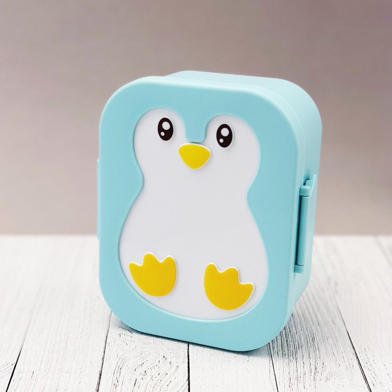 Ланчбокс &quot;Пингвин&quot;, blue 