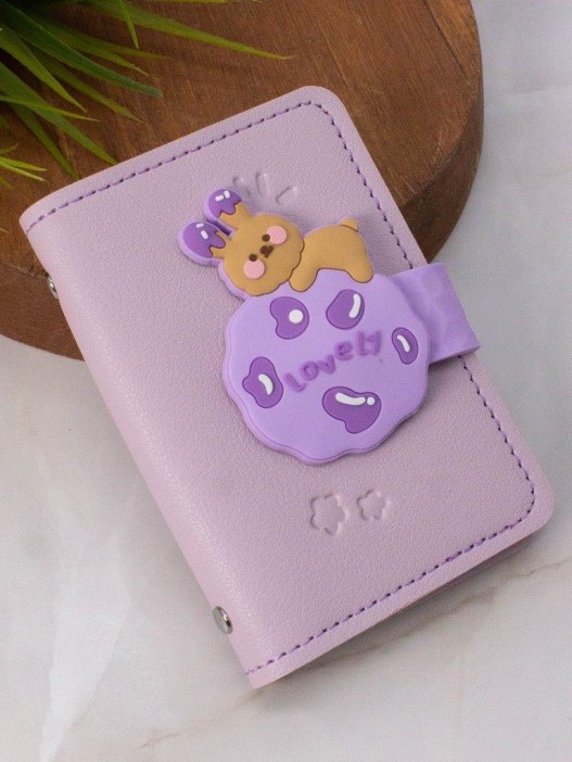 Визитница "Bunny lovely", purple 