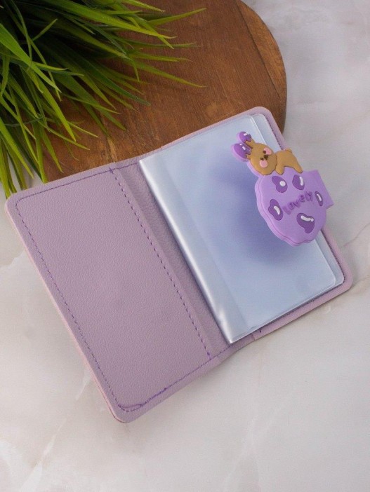 Визитница "Bunny lovely", purple 