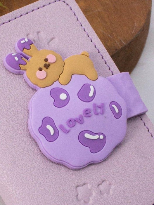 Визитница "Bunny lovely", purple 