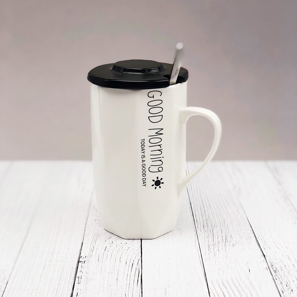 Кружка "Good morning", white (500ml)
