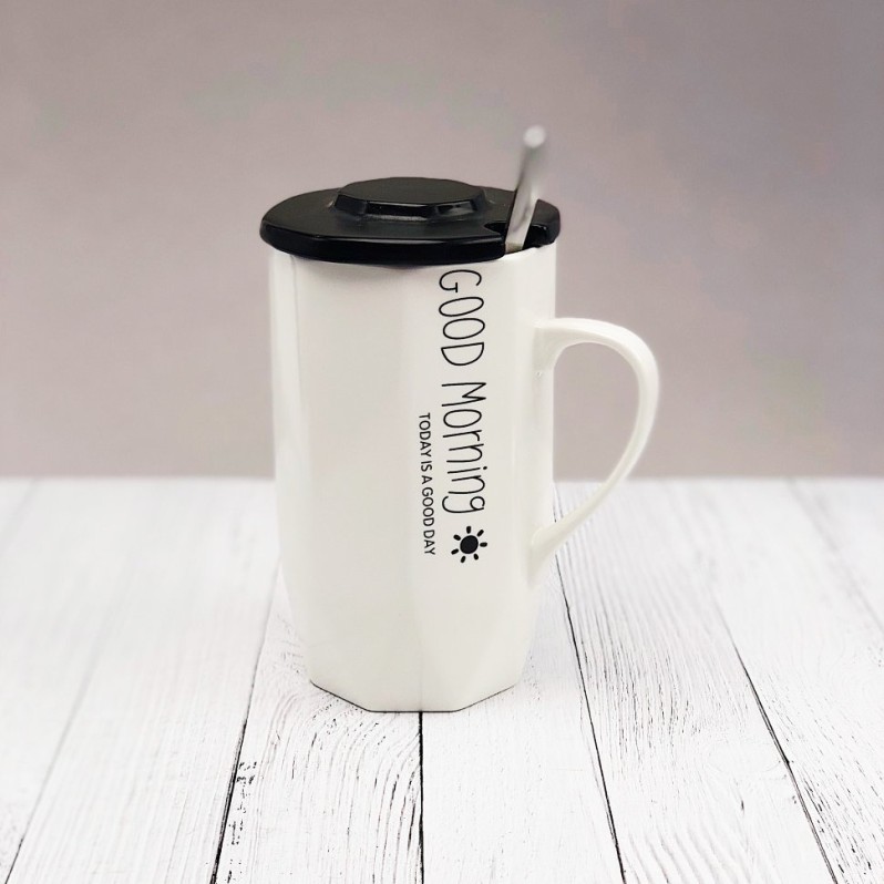 Кружка &quot;Good morning&quot;, white (500ml) 