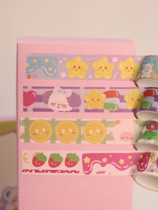 Набор декоративного скотча 20 шт. &quot;Cute animal&quot; 