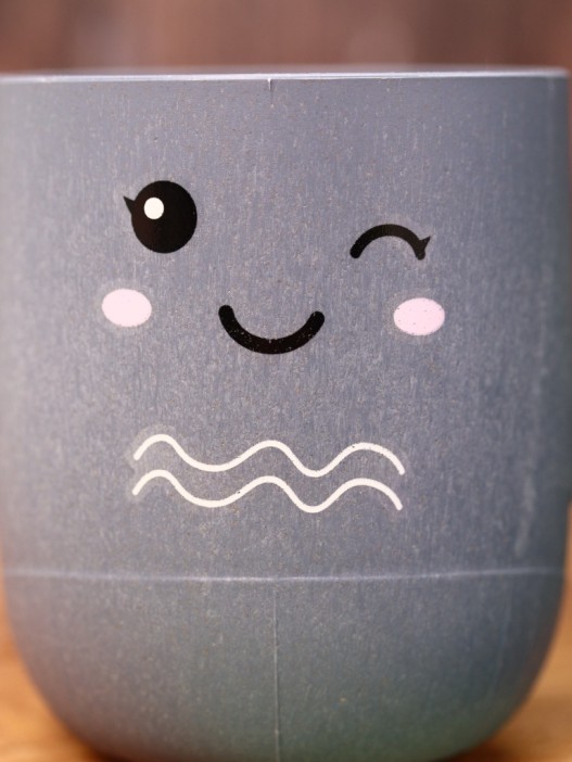 Кружка "Cute face", blue 