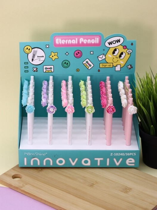 Вечный карандаш &quot;Flower,&quot; mix 