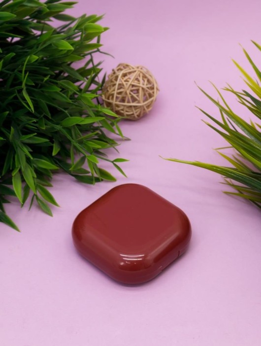 Контейнер для линз «Smooth», red 