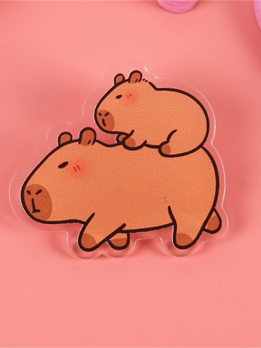 Значок акриловый iLikeGift &quot;The Capybara Family&quot; 