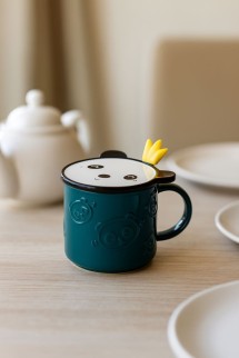 Кружка «Royal panda», green