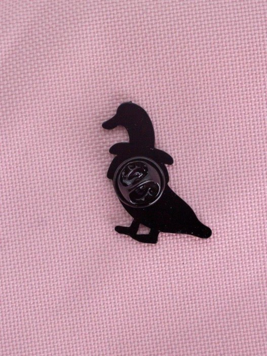 Значок металлический iLikeGift &quot;Banana duck you&quot; 