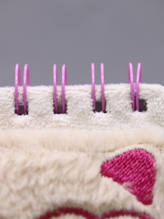 Блокнот плюшевый «Heart Glasses pink», cat (13*10 см) 