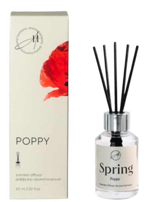 Диффузор ароматический &quot;Poppy&quot;, 60 мл 
