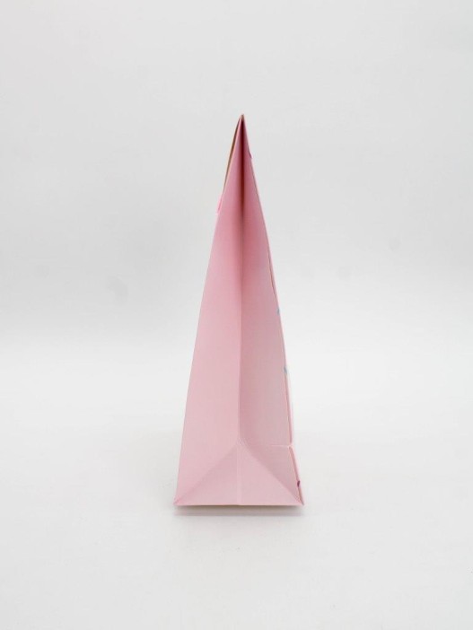 Пакет подарочный (M) &quot;Colorful serpentine&quot;, pink M 