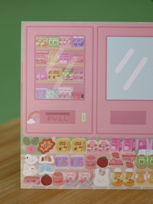 Наклейки-игра &quot;Showcase pink&quot; (20,5*11,5 см) 