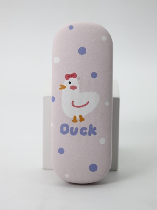 Чехол для очков "Утка", оранжевый 