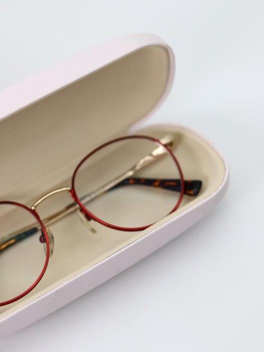 Чехол для очков "Утка", оранжевый 