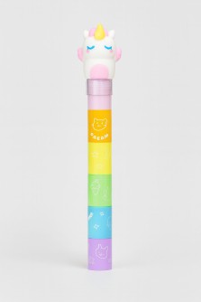 Разноцветные мелки "Unicorn dreaming", 6 в 1, rainbow