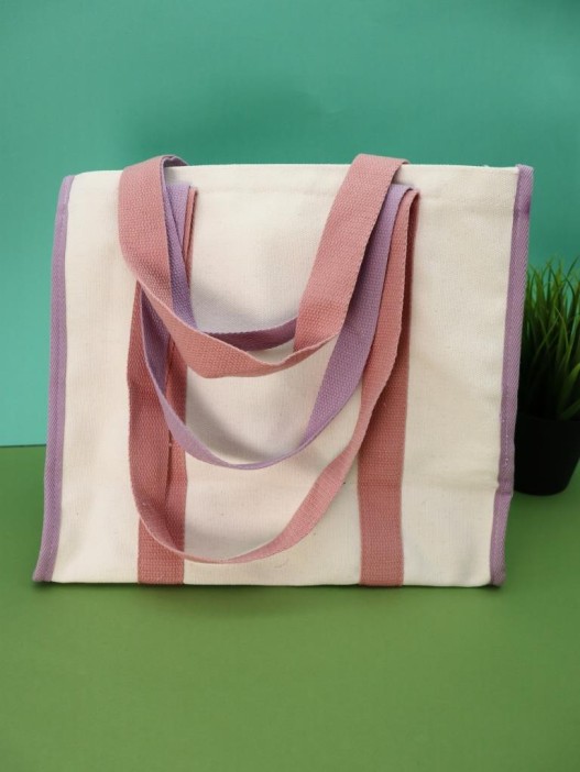 Сумка шоппер &quot;Capybara on bread&quot;, pink (33.5*16*29 см) 