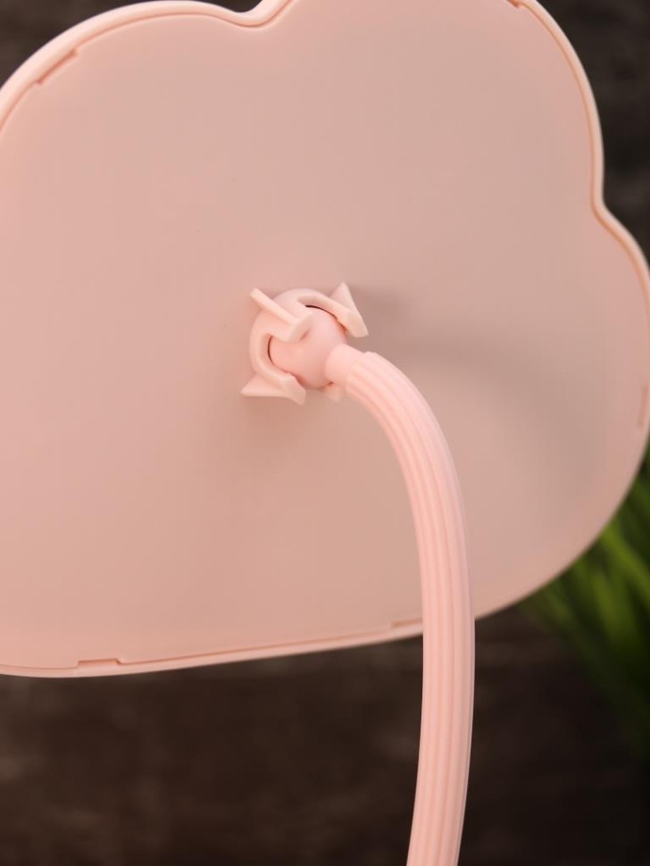 Зеркало настольное GIRLY "Большое облако", розовое