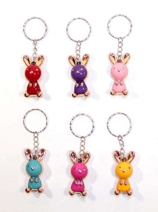 Брелок &quot;Зайчик&quot;, золото, mix 