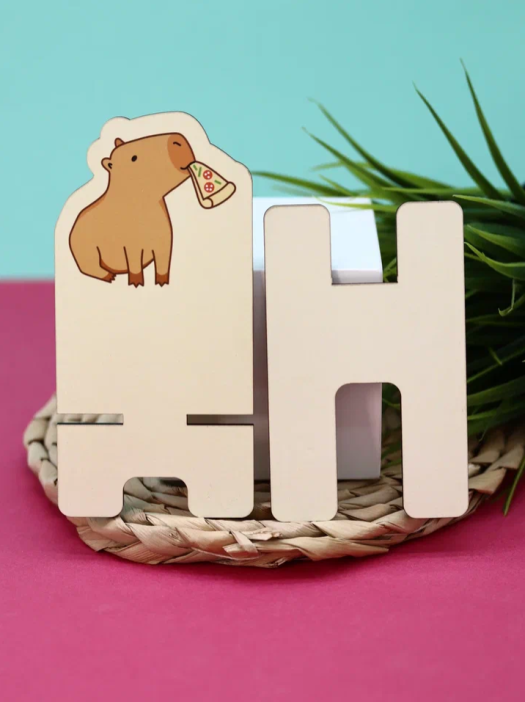 Подставка под телефон/планшет «Capybara pizza» 