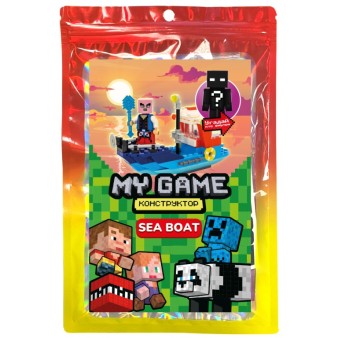 Набор для конструирования "My Game. Sea boat", 125 деталей