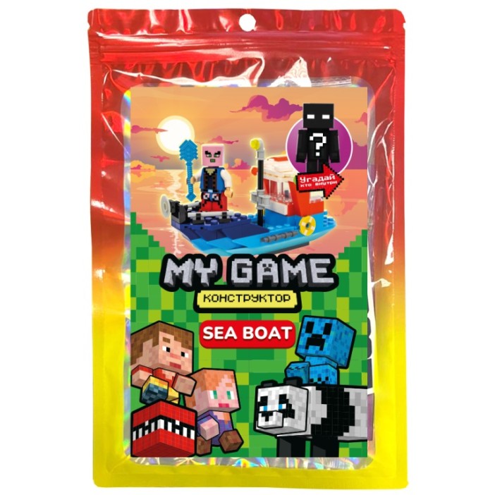 Набор для конструирования "My Game. Sea boat", 125 деталей 