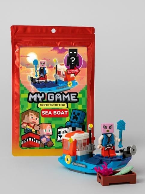 Набор для конструирования &quot;My Game. Sea boat&quot;, 125 деталей 