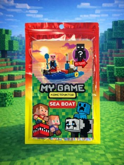 Набор для конструирования "Моя Игра Морской кораблик", 125 деталей