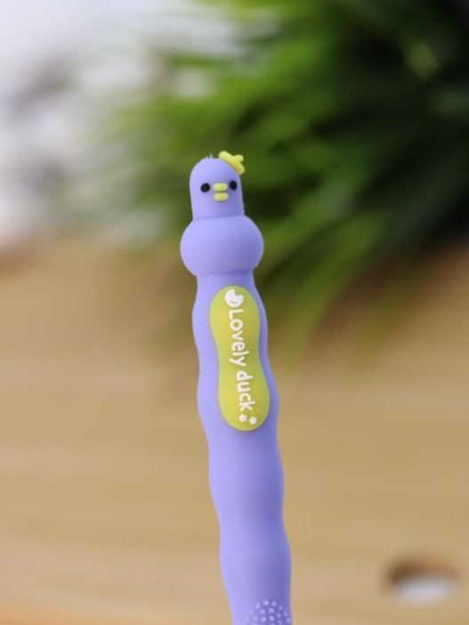 Зубная щётка для взрослых iLikeGift &quot;Birdie bite&quot;, purple (19 см) 