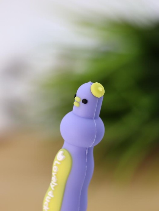 Зубная щётка для взрослых iLikeGift &quot;Birdie bite&quot;, purple (19 см) 