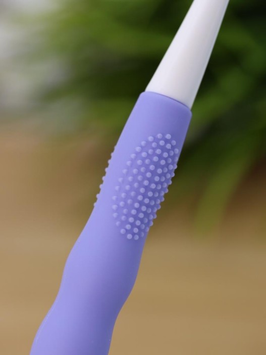 Зубная щётка для взрослых iLikeGift &quot;Birdie bite&quot;, purple (19 см) 