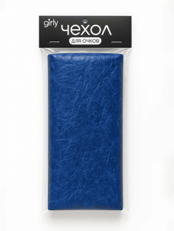 Чехол для очков GIRLY "Velvet View", blue