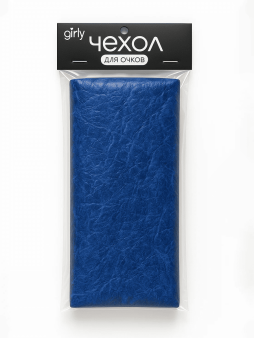 Чехол для очков GIRLY "Velvet View", blue