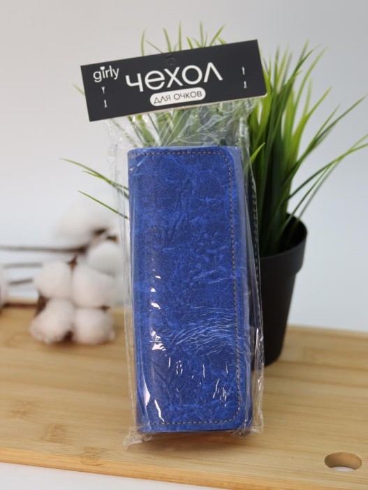 Чехол для очков GIRLY &quot;Velvet View&quot;, blue 