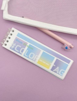 Набор стикеров "Geometry", blue