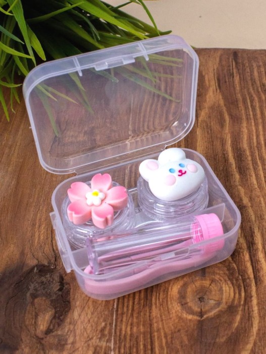 Контейнер для линз &quot;Summer friends&quot;, bunny 