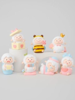 Сувенир в сюрприз-упаковке «Little sheep», mix (10 см), пластик