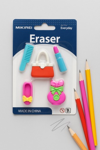 Ластики "Women's set", 5 шт. в наборе