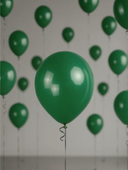 Набор воздушных шаров 10 шт. "Timeless", forest green (25 см)