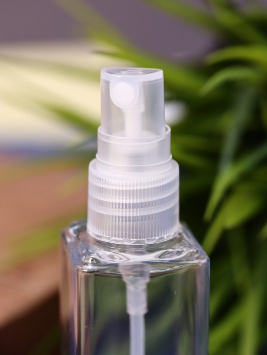 Дорожная бутылочка "Приветствие", розовая (50мл) 