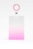 Футляр для карт &quot;Gradient&quot;, pink 