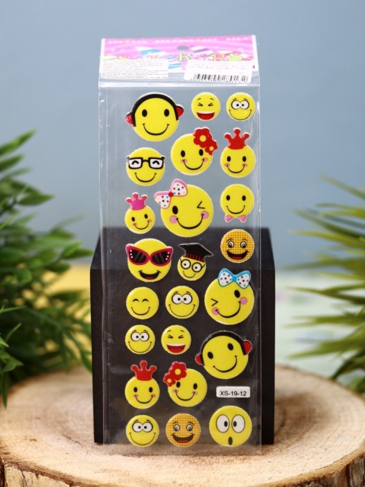 Наклейки &quot;Смайлы&quot;, mix, 7*17 см 