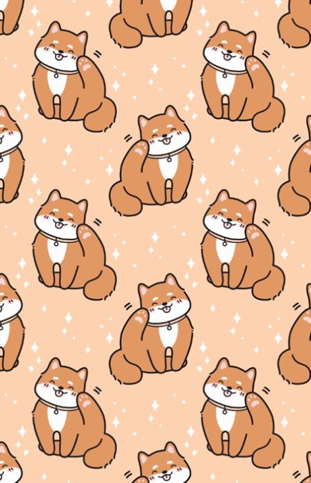 Держатель для карт Аниме «Many shiba inu» (6,5 х 9,5 см) 