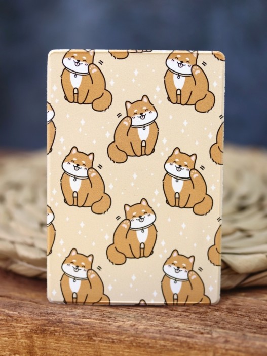 Держатель для карт Аниме «Many shiba inu» (6,5 х 9,5 см) 