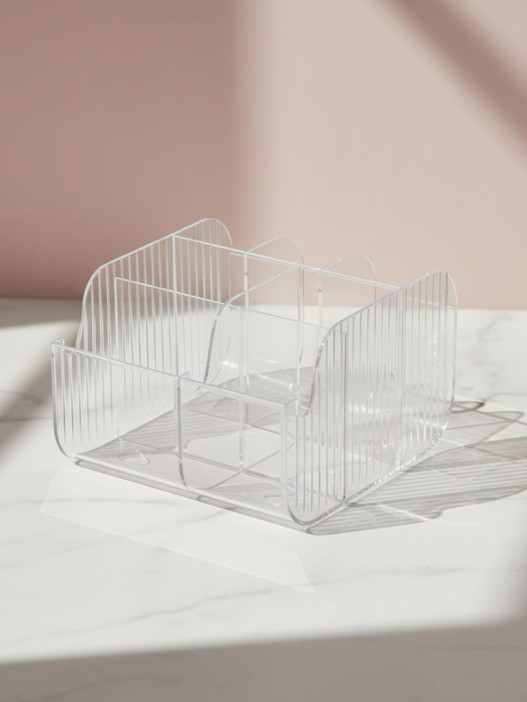 Органайзер настольный "Clear design", transparent (15.4*15*4*11.8см) 