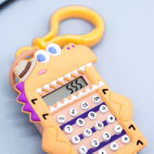 Брелок-калькулятор "Сrocodile", orange