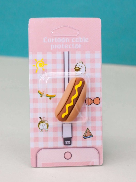 Защитная насадка для провода iLikeGift &quot;Hot dog&quot; 